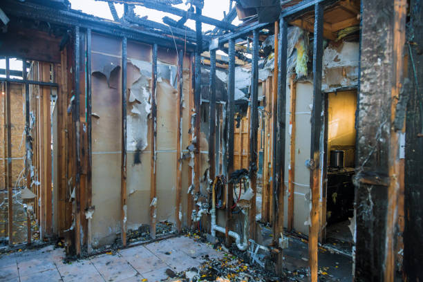 Professional Emergency Fire Cleanup technician working in Virginia Gardens, FL